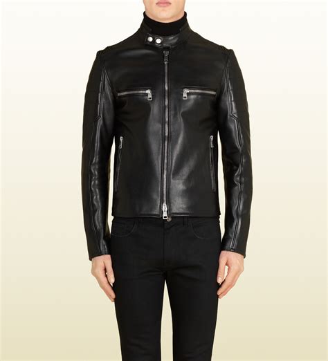 swag gucci clothes for men - Gucci leather jacket men.